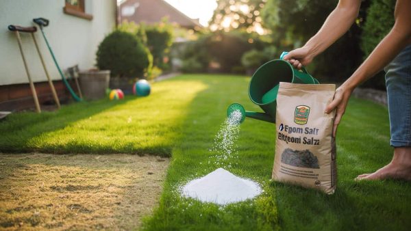 1‑Euro-Badewunder: Mit diesem Salz wird dein Rasen vor dem Sommer wieder sattgrün