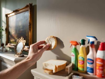 Dieses simple Brot-Trick ersetzt teure Reiniger auf empfindlichen Flächen