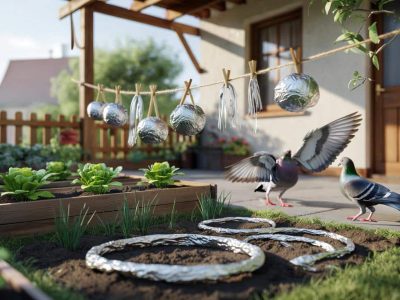 Gärtner tricksen lästige Tauben aus – mit simplem Alufolie-Hack