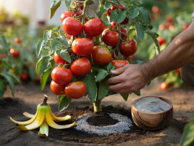 Genialer Tomaten-Trick: Mit zwei Küchenabfällen zur XXL-Ernte