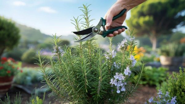 Jetzt im März: So hoch müssen Sie Rosmarin schneiden für Blüten ohne Ende