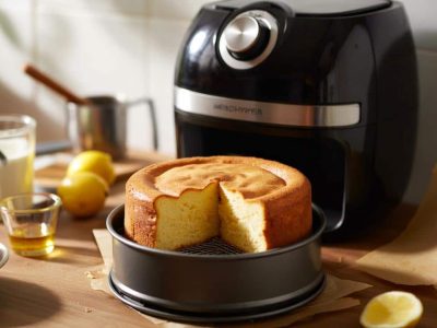 Locker, schnell, ohne Ofen: Dieser Joghurtkuchen aus dem Airfryer klappt immer