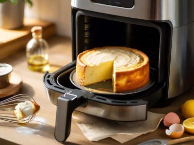 Luftiger Joghurtkuchen aus dem Airfryer: so gelingt er jedes Mal